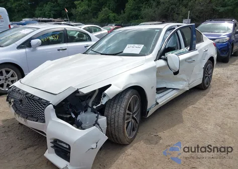 2014 Infiniti Q50 Sport from USA, damaged, VIN JN1BV7AR1EM683698